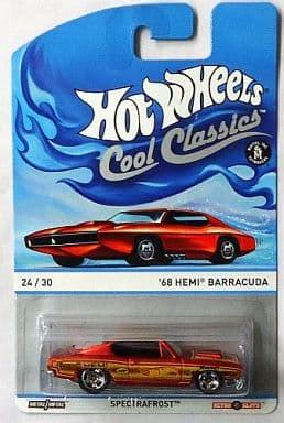 駿河屋 HEMI BARRACUDA オレンジ Hot WHeeLS Cool Classics Y ホットウィールhotwheels