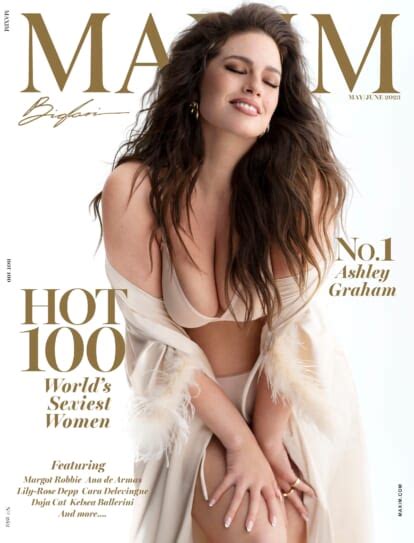 World S Sexiest Woman Ashley Graham Is Maxim S Hot Cover Star Maxim