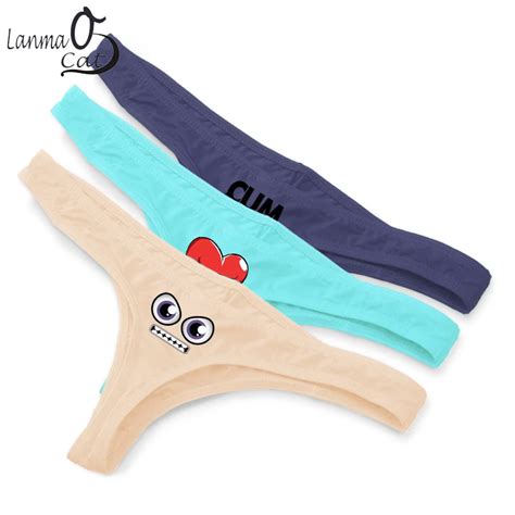 Sexy Low Waist Thongs Underwear For Men Sex Thin Thongs Briefs Panties Breathable Low Waist G