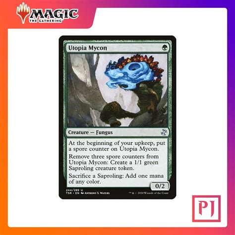 Mtg Utopia Mycon Tsr Green Uncom Normal Eng การ์ดเมจิค