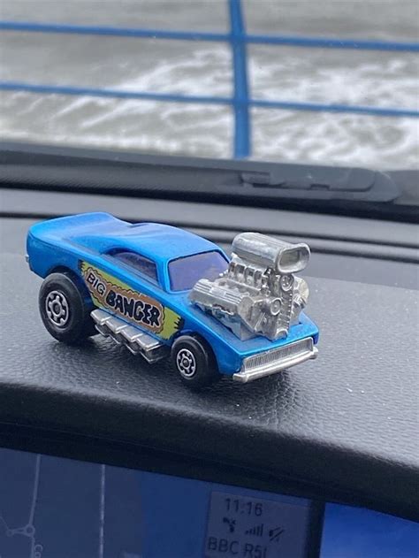 Matchbox Hot Wheels Cosmic Blues Toy Car Miniatures Piper Toys Big