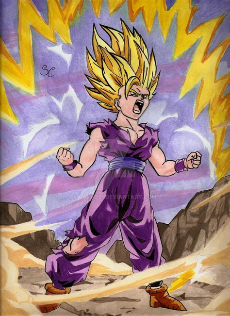 Gohan Ssj2 By Salvo91 On Deviantart