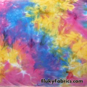 Colorful Tie Dye Print Lightweight Bikini Nylon Spandex Fluky Fabrics Online Shop