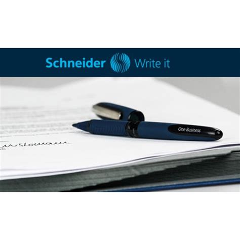 SCHNEIDER One Business Roller Ball Pen-Black