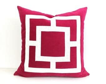 Hot Pink Pillow Etsy
