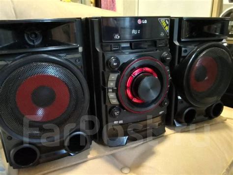 Музыкальный центр LG с Блютуз и Аукс, 180 ватт, б/у, в наличии. Цена ...