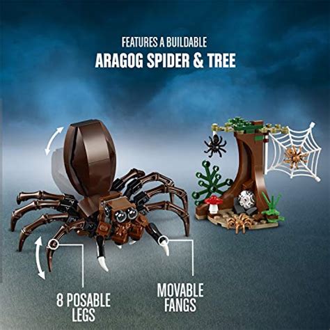 LEGO 75950 Harry Potter Aragog's Lair Building Set, Spider Toy ...