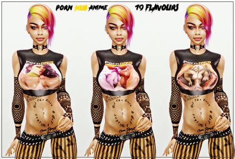 Shiny Porn Hub Anime Crop Tops For Her Allure Pokey Out Nipple Mesh