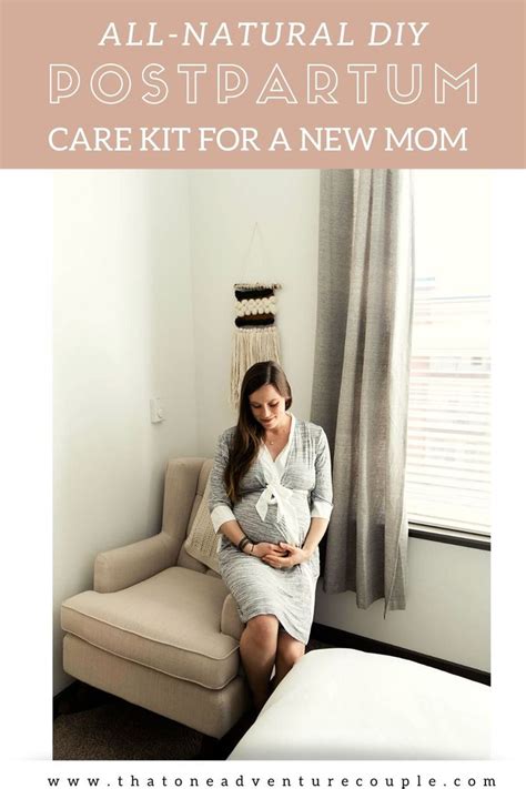 The Ultimate Diy Non Toxic And Natural Postpartum Kit For A New Mom