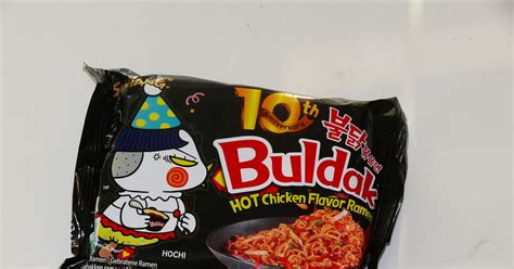 Samyang th Anniversary Buldak Hot Chicken Flavor Ramen Пикабу
