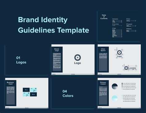 Brand identity guidelines template :: Behance