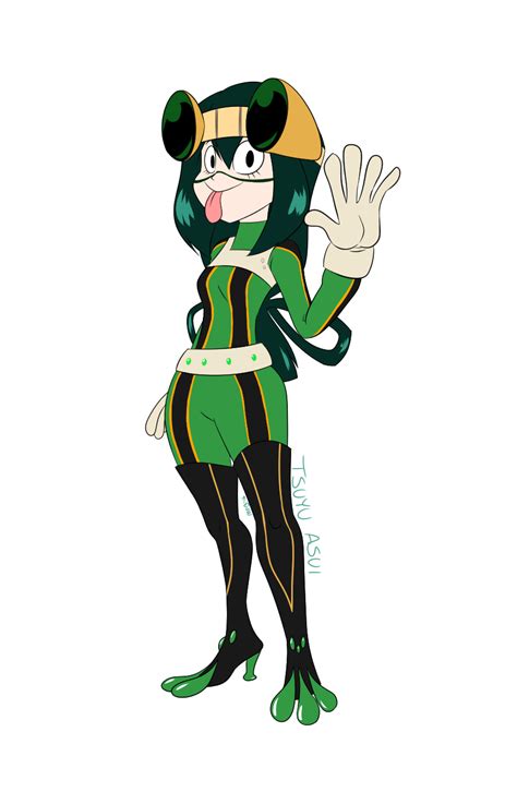 Tsuyu Asui By Mysteryfanboy718 On Deviantart