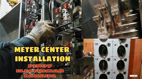 install meter center meter stack canada typical