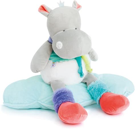 Doudou et Compagnie Peluche Hippo 55 cm Amazon fr Bébés Puériculture