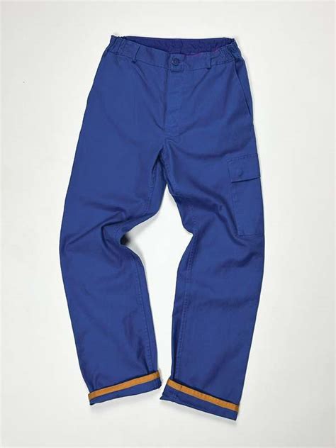 Vintage Utility Cargo Pant Washed Blue Garmentory