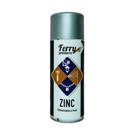 Gris Zinc Galvanisation à Froid Spray de peinture 400ml