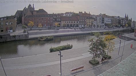 Lys River Kortrijk Belgium Kortrijk Belgium Live Webcams