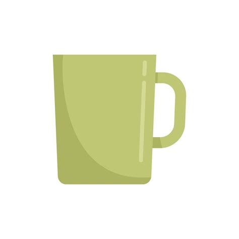 Hot Mug Icon Flat Vector Tea Cup 17336742 Vector Art At Vecteezy