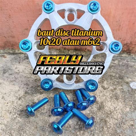 Jual BAUT TITANIUM BAUT DISC TITANIUM BAUT PIRINGAN TITANIUM BAUT