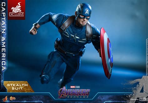 Hot Toys MMS 607 Avengers Endgame Captain America Stealth Suit Hot Toys Complete Checklist