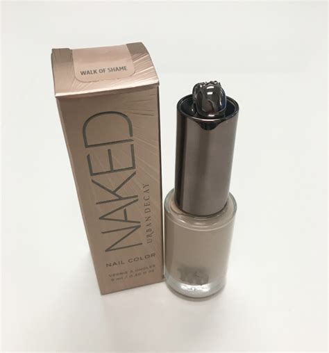 We Tried Urban Decay S New Naked Nail Color Collection