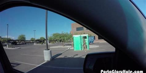 Porta Gloryhole Blonde With Cuckold Waits While She Sucks Cocks Tnaflix