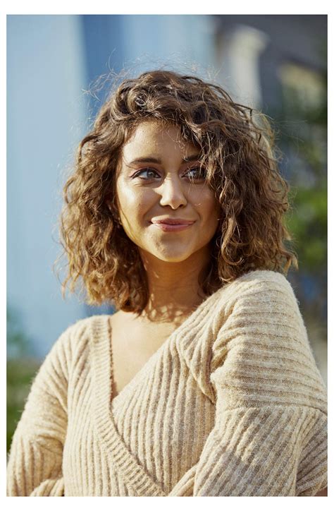 Curly Long Bob Haircut