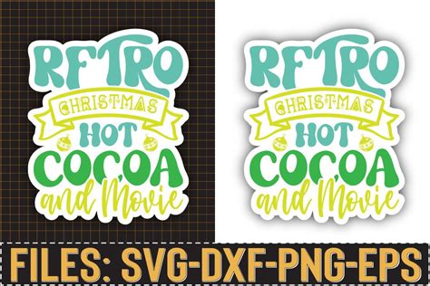 Christmas Quotes Stickers SVG Design Graphic by Apon Design Store ...