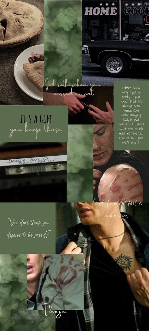 Dean Winchester Destiel Wallpaper Dean Sobrenatural Papel De Parede