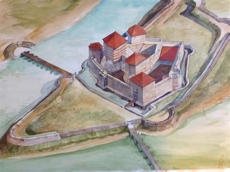 Giurgiu fortress | Castle art, Castle drawing, Medieval castle