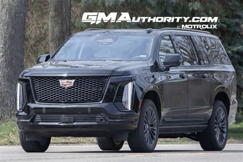 Cadillac Escalade Esv Sport Black Raven Gba Prototype Spy