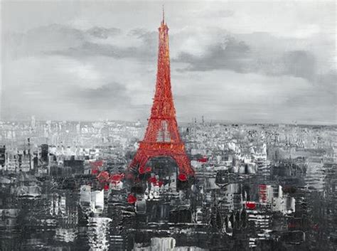Картина на холсте 90х120 см "Эйфелева башня 1889" - купить за 36000 руб ...
