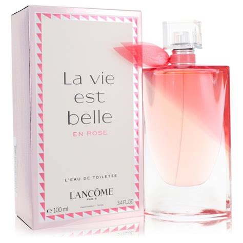 Lancome La Vie Est Belle En Rose L'eau De Toilette Spray 100 ml, XXL ...