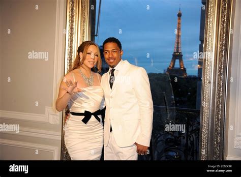 Mariah Carey Et Son Mari Nick Cannon Posent Leurs V Ux De Mariage