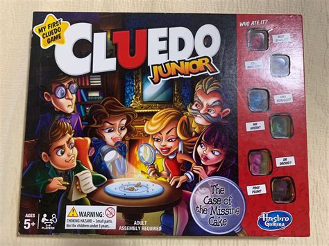 Hasbro Cluedo Junior Hobbies And Toys Toys And Games On Carousell