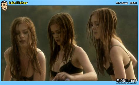 Naked Isla Fisher In Swimming Pool Der Tod Feiert Mit