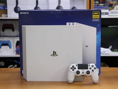 Купить sony playstation 4 pro 1tb white (cuh-71**) [бу] | GameShock