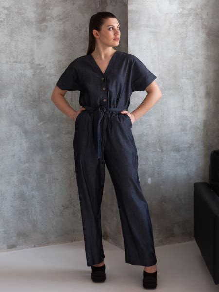 Комбинезон женский брючный, Женский, На любой сезон, размер 42 ...