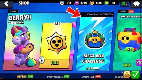 AAA NEW CHALANGE BRAWL STARS!😱 LEGENDARY GIFTS!🎁 BRAWL STARS UPDATE ...