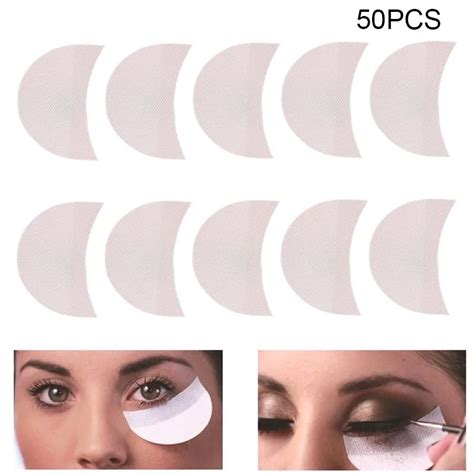 Disposable Eye Patches Makeup Eyelash Extensions Pads Eyeliner Shield ...