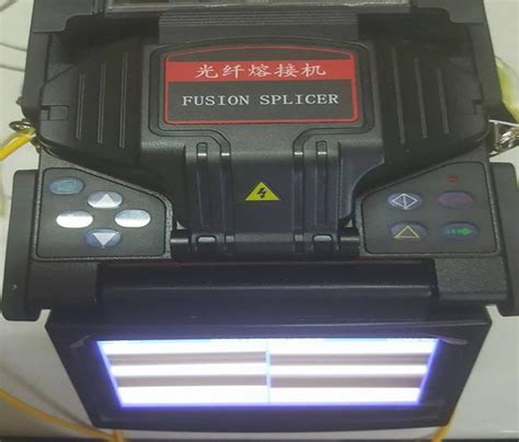 Optical fiber arc fusion splicer. | Download Scientific Diagram