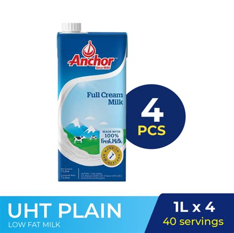 Anchor Full Cream Milk Uht Plain L X Lazada Ph