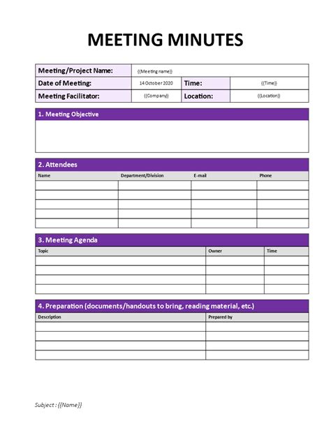 Weekly Meeting Minutes - SampleTemplates