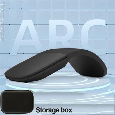 Souris Tactile Arc Pliable Sans Fil Bluetooth Pour Microso En France