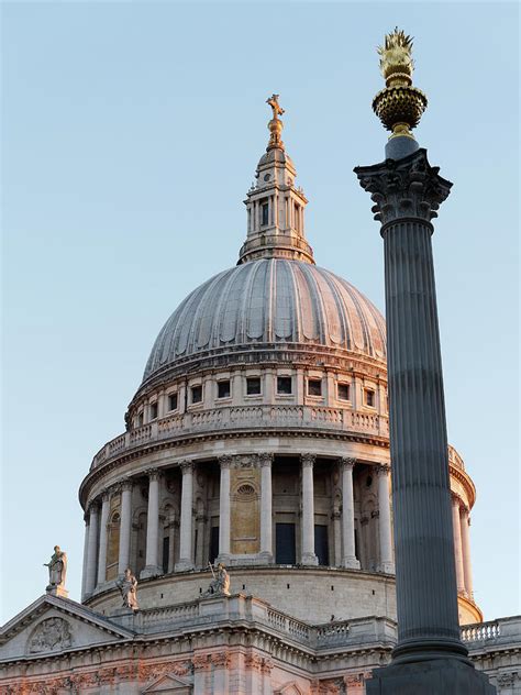 St Pauls Dome Photograph by Richard Boot - Pixels