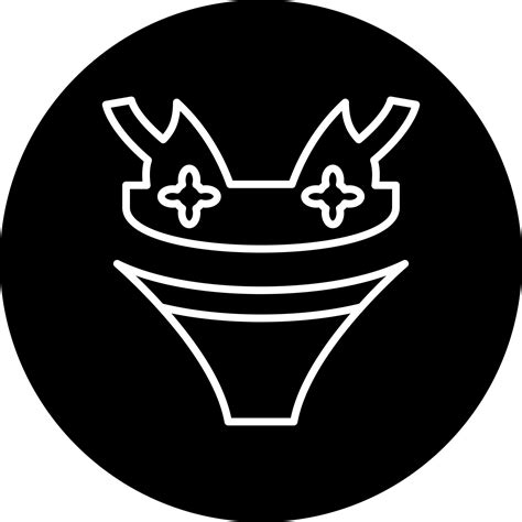 Bikini Vector Icon Style 22545931 Vector Art At Vecteezy