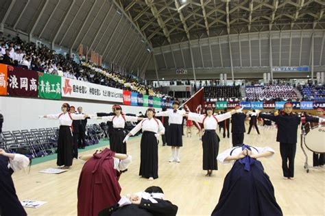 高校総体開会式 学校法人大和山学園 松風塾高等学校