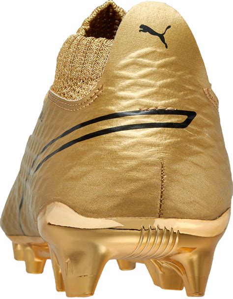 Puma One Fg Gold Puma Soccer Cleats