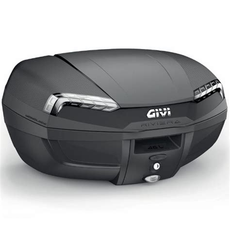 Givi E Tech Riviera Monolock Top Box Litre Black