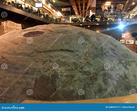 ancient ice house  turin city italy history   beauty stock